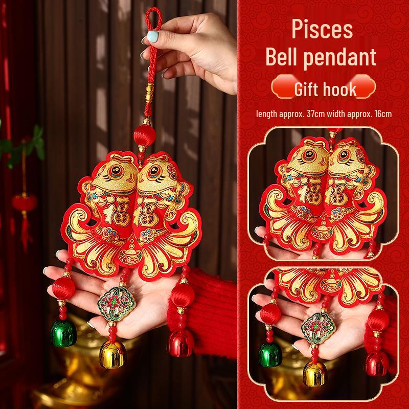

2026 Year of the Horse Pendant: New Year Decoration for Living Room, Shopping Mall, Spring Festival Supplies, Hanging Ornaments