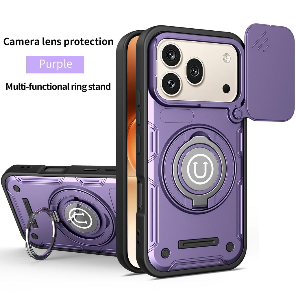 For Honor 600 Pro Case Honor 600 Phone Case Cover Magnetic Armor Shockproof Ring Holder Case Magsafe Wireless Charge Cover