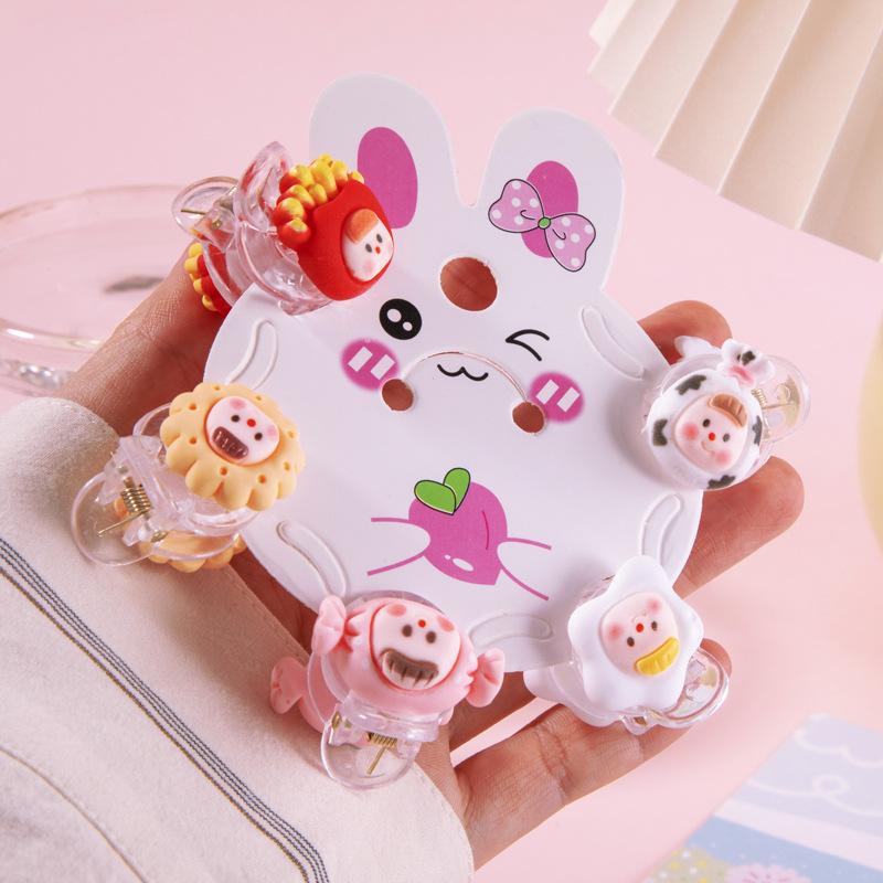 

Набор милых мультяшных заколок для волос и ювелирных аксессуаров ручной работы