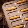 14 Cavity Ladyfinger Mould Smooth Surface Non-Stick Cake Mold Biscuits Baking Tray  Mousse Cake