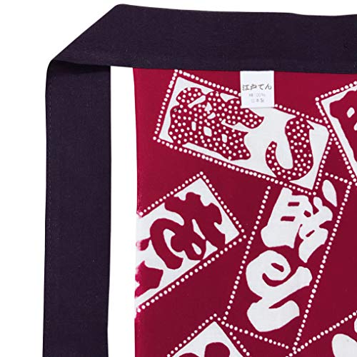 Edoten Etchu Fundoshi (Loincloth) Made in Japan, 100% Cotton, Stylish Tenugui Pattern, Men's, One Size Fits All, Limited Edition Edomachi Firefighter