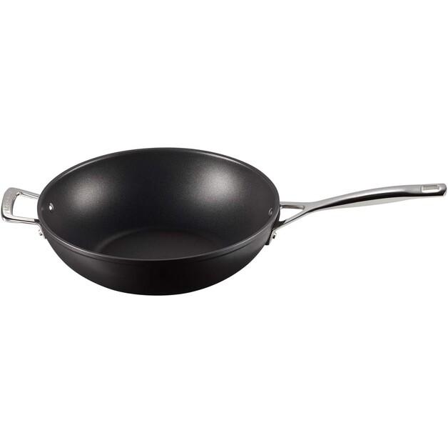 Le Creuset Aluminum Non-stick Wok Pan High with Handle 30 Cm (51104300010202)