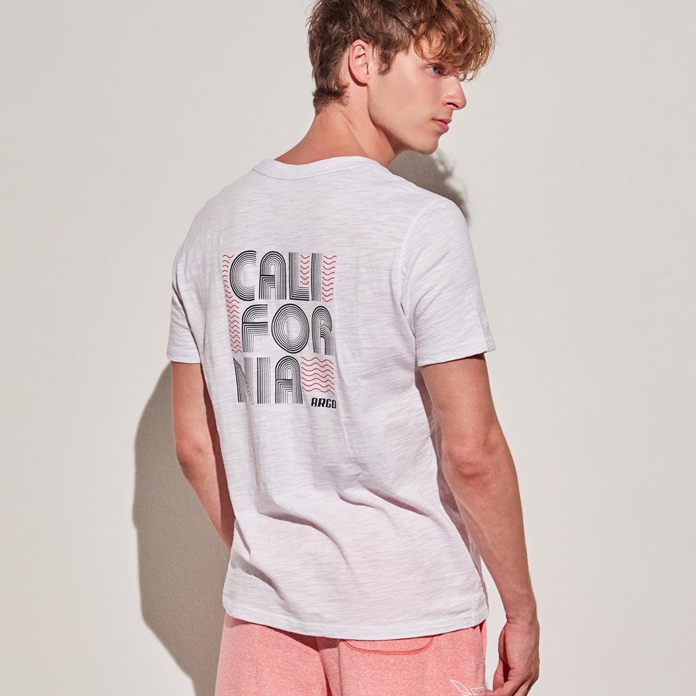 ARGO California Short-Sleeve T-Shirt Top White