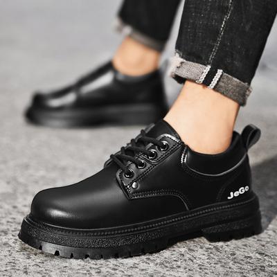 Buty robocze retro męskie jesienno-zimowe nowe buty męskie buty Martin niskie męskie brytyjski trend buty casualowe