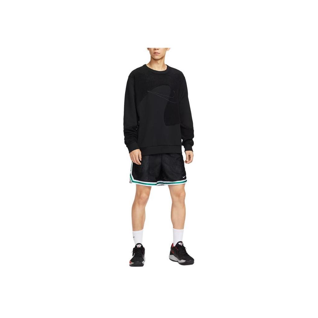 Nike Long Sleeve Crew Neck Pullover Sweatshirt Men Sweatshirt Black HV1909-010
