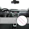 Rearview Mirror Protector Cover Silicone Frame Lightweight Car Rear View Mirror Guard Compatible with Tesla Y Interior 7.08X2.04X0.51 Inches