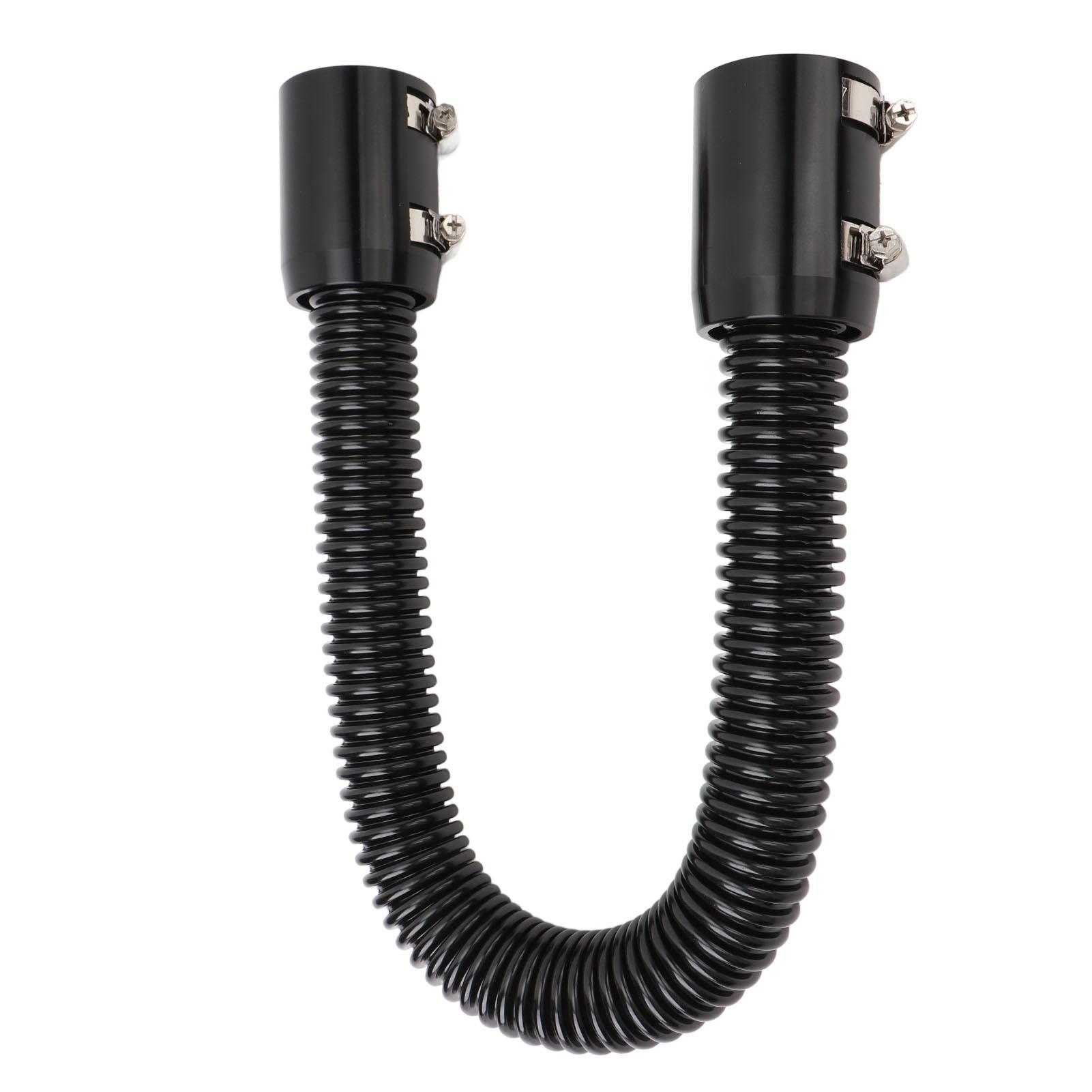 Tuyau 24 pouces Acier Inoxydable Refroidissement Efficace Kit de Tuyaux de Liquide de Refroidissement pour 1‑1.4 pouce 1‑1.2 pouce 1‑3.4 pouce 1‑5.8 pouce Radiateur