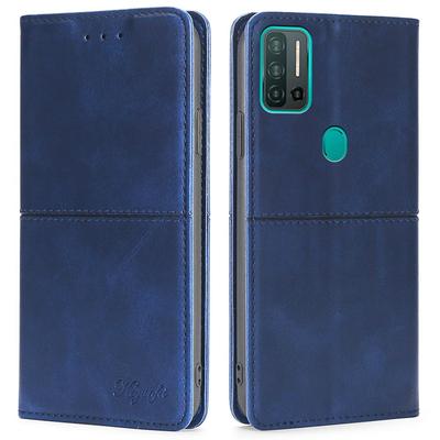 Funda tipo billetera con tapa retro para Nothing Phone 1 Blackview A100 A55 Itel Vision 1 Pro TCL 20B Funda de cuero PU con función atril Ranuras para tarjetas Parachoques del teléfono