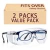 Adjustable Anti-Fog Safety Glasses Transparent for Men And Women with Side Shields ANSI Z87.1 Model HM7