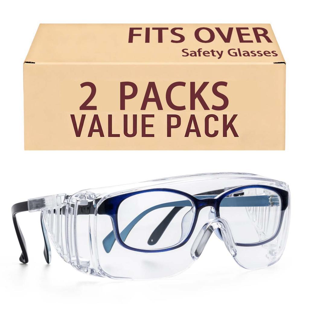 Adjustable Anti-Fog Safety Glasses Transparent for Men And Women with Side Shields ANSI Z87.1 Model HM7