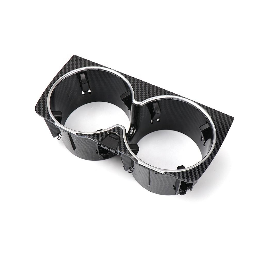 For Benz W222 W217 Car Front Center Console Drinks Water Cup Holder Insert Frame for Mercedes S Class S300 S350 S400 2226830075