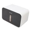 Toilet Paper Roll Box Cover Waterproof Punch Free Prevent Corrosion Wall Mounted Bathroom Tissue Holder Black
