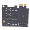 Practical PCIe to 4 Port USB 4Pin Card Adapter Card Desktop USB PCIE USB 3.2 Expansion Card for Desktop Motherboard