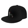 Fashion Bernese Mountain Dog Holiday Christmas Dog Flat Brim Sun Hat Light Vintage Cap For Women