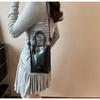 2024 Trendy Solid Color Women's One-Shoulder Crossbody Bag: New Style, Simple and Popular for Commuters