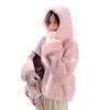 Imitation mink velvet short coat women's autumn and winter 2024 new pink lamb wool imitation fur plush thickened top tide