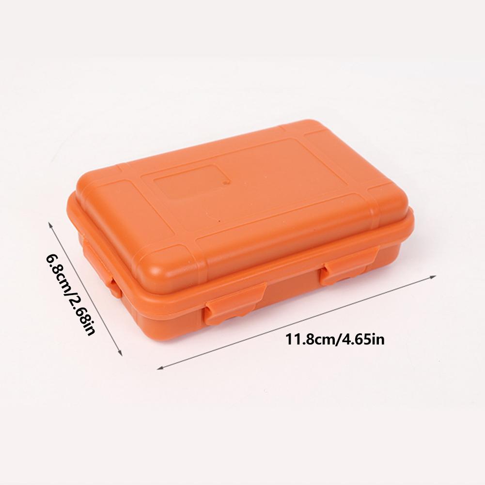 Velikost S/L/XL Venkovní Plastová Vodotěsná Uzavřená Survival Box Kontejner EDC Box na Nářadí Kempingová Cestovní Úložná Box Taška na Rybářské Potřeby
