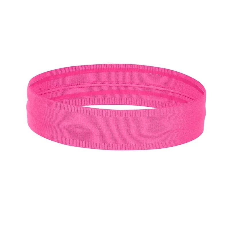 Sports Elastic Headband with Sweat Absorption and Anti Slip Moisture Fitness Yoga Tennis Cycling Sweatband Men Women Hair Band