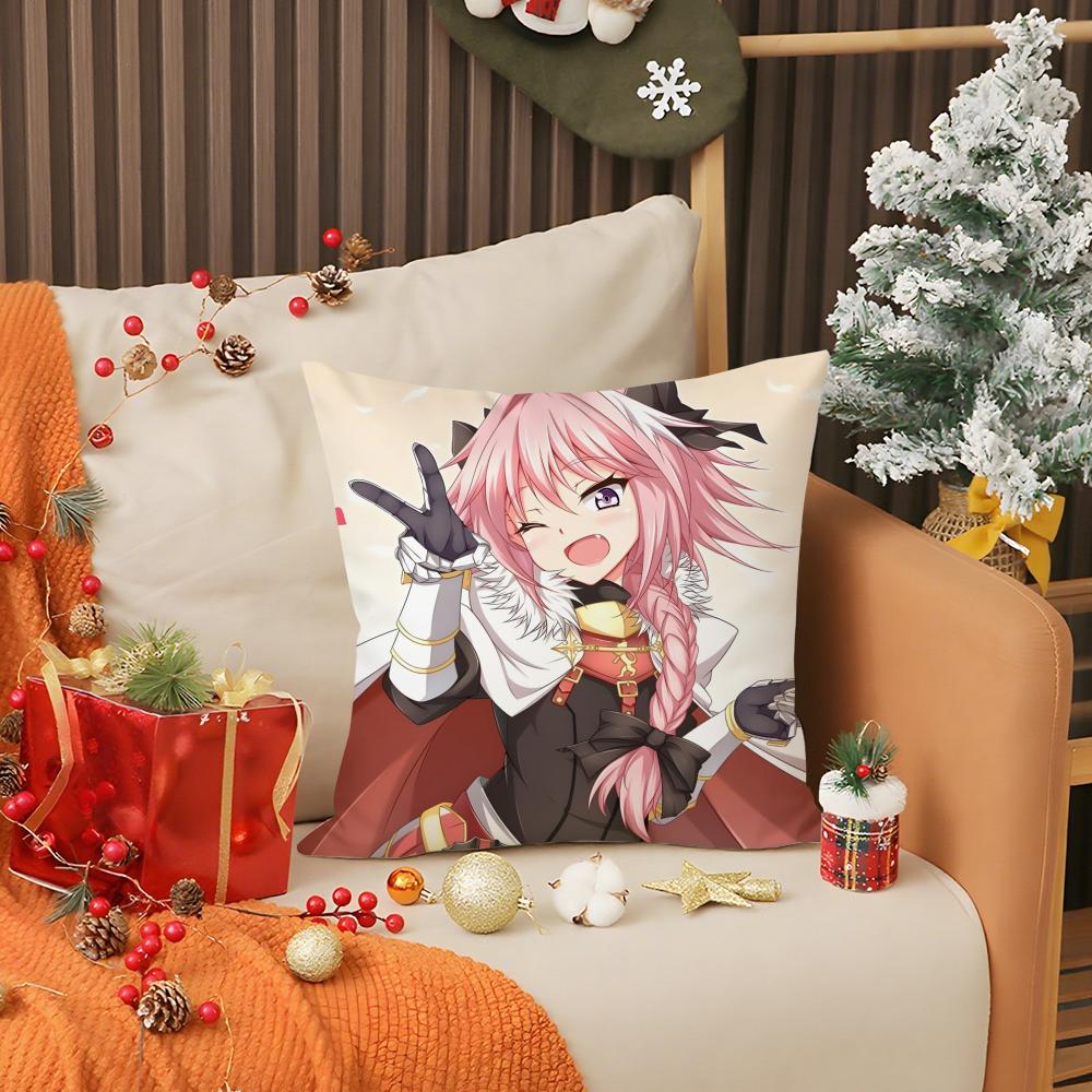 Game F-Fate Grand Order Astolfo Pillow Case Printing Pillowcase Living Room Sofa Cushion Cover Bedroom Room Decor
