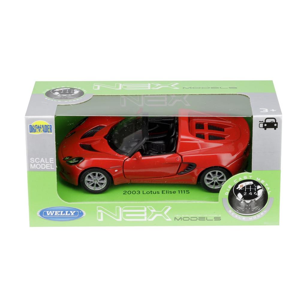 Model 1:34, LOTUS Elise 111S 2003, červený