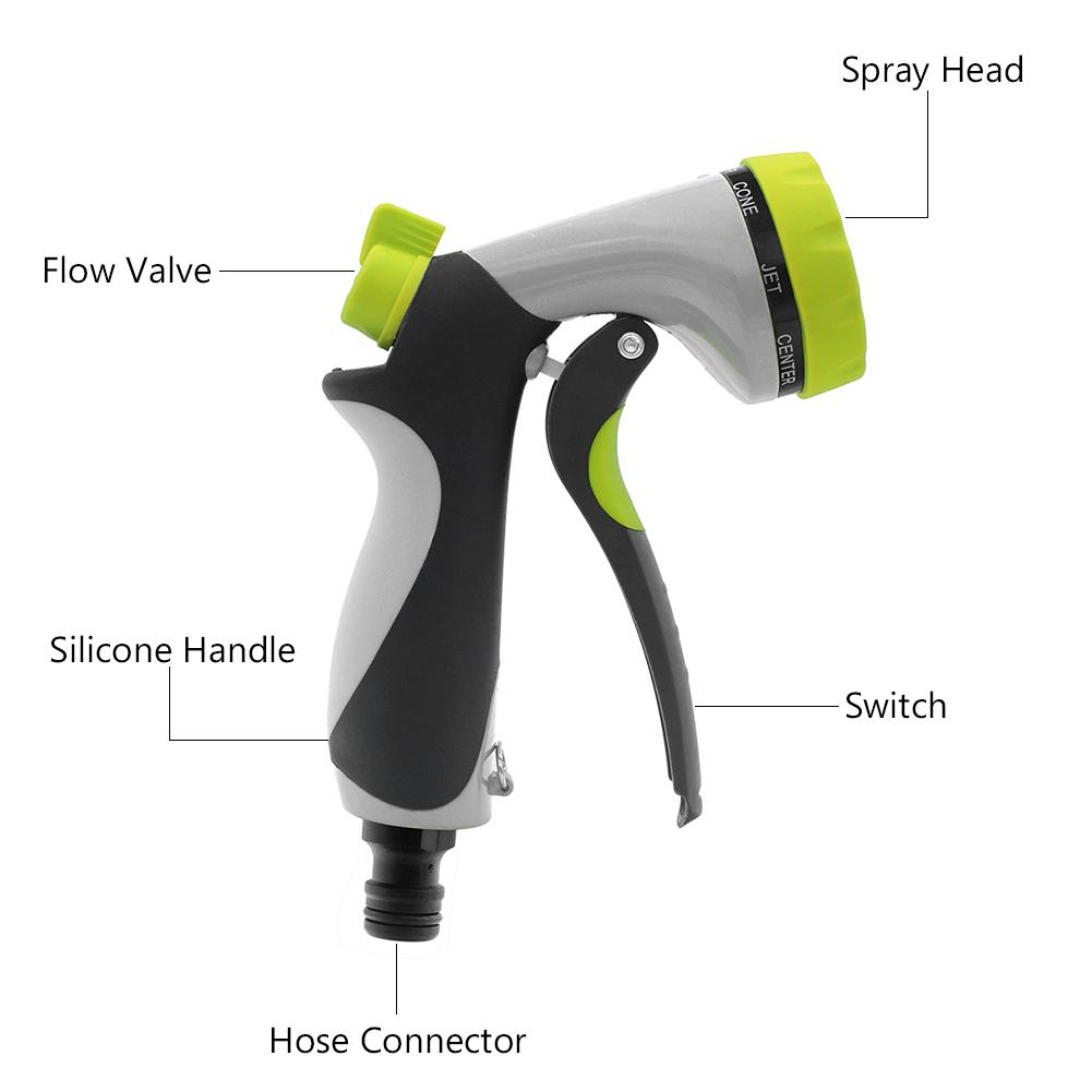 Hose Nozzle 4/7/8 Spray Modes Garden Sprayer Car Cleaning Pet Showering Tools 1 Hose Nozzle 4/7/8 Spray Modes Garden Sprayer Car Cleaning Pet Showering Tools 1