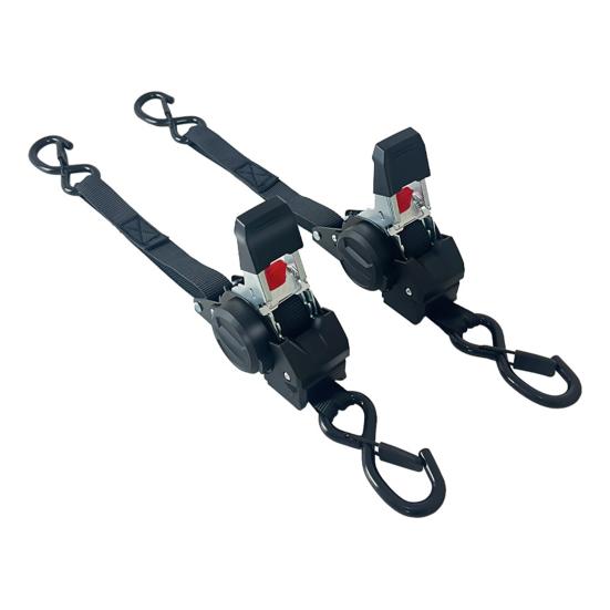 200/300CM Zatahovací ráčnový popruh Heavy Duty Samonavíjecí Motocykl Nákladní automobil Zabezpečení nákladu Stěhování nábytku Auto Upínací popruh