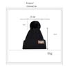 1PC Winter New Velvet Warm Knitted Hat Korean Edition Cold Hat Fashionable and Simple Face Showing Small Knitted Women's Hat