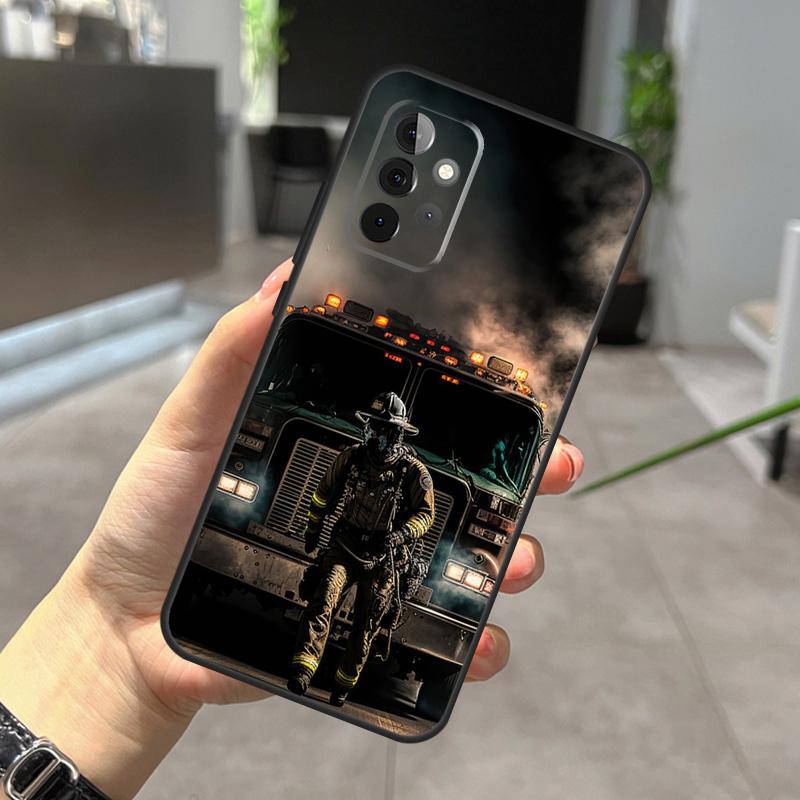 Firefighter Fire Love Case For Samsung Galaxy A13 A33 A53 A73 A51 A71 A12 A22 A32 A42 A52 A72 A14 A34 A54 Cover