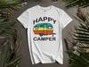 Echipă de Grătar Happy Camper Prieteni Hanorac Campare Amuzant Tricou Bărbați Femei Unisex AD966