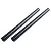 45cm Attachment Extension Tubes Plastic Pipe Hose Black 2x Vacuum Cleaner Wands