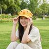 Cute Yellow Duck Baseball Cap, Adjustable Cartoon Sun Visor, Funny Animal Hat for Kids and Adults Outdoor
