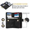 Crossbody Strap&Lanyard Case for Samsung Galaxy S25 Ultra Edge S24 Plus S23 FE S22 S21 S20 Note 20 Card Holder Pu Leather Wallet