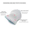 Back Support Pillow for Office and Car Seats 3D Curveds Lumbar Cushions with Washable Cover for Enhanceds Comfort