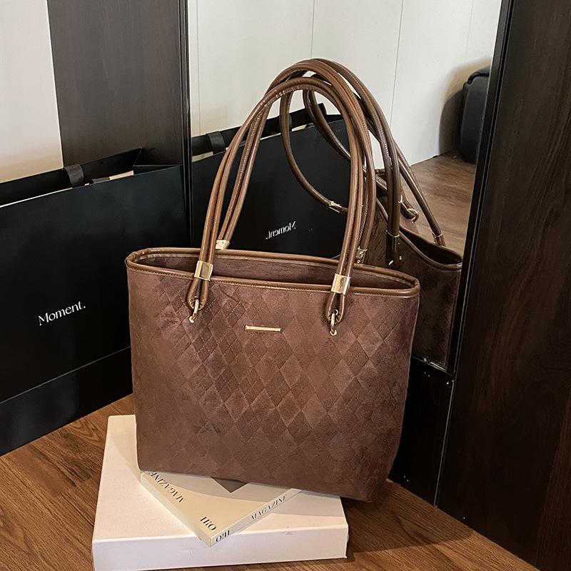 Women's Bag 2025 New Large-capacity Student Class Commuter Bag Versatile Portable Tote Bag Underarm Shoulder Bag