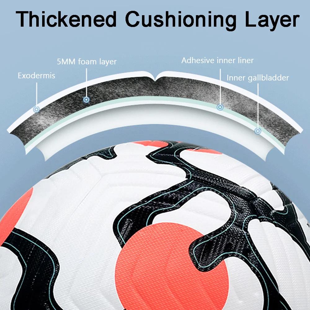 Soccer Ball PU Material Size 5 Size 4 Machine-stitched Balls Goal Outdoor Football Training Match League Child Men Futbol 1PC