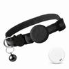 Reflective Cat Dog Collar with Smart GPS Tracker 2-in-1 Bundle Adjustable Anti-Lost Location Finder Safety Buckle Bell 3