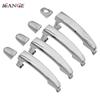 1/2/4 Pcs For Changan CS35 2012-2017 Chrome Exterior Car Door Handle Handles & Cap Front Rear Left Driver or Right Passenger