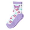 Sanrio Kids Socks 689254 3-Pair Set, Kuromi, 16-18cm,