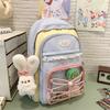 Schoolbag for Women Large Capacity High School Junior High School College Backpack Korean Style Trendy Travel Leisure Backpack College Backpack