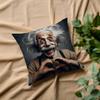 A-Albert E-E-EINSTEIN Cushion Cover Square Sofa Cushion Cover Casual Skin-Friendly Comfortable Pillow Cover