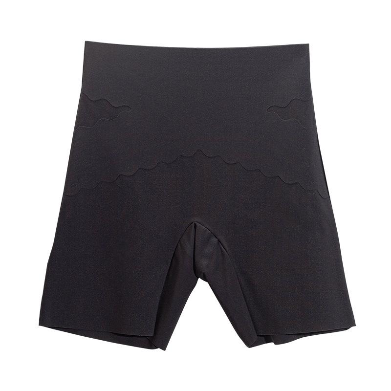 Women's Summer Ice Silk Non Trace Body Shaping Anti Skimming High Waist and Belly Flat Angle Leggings