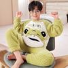 Set Pijamale Flanel Copii Băieți Fete Cald Mânecă Lungă Bluza Și Pantaloni Îmbrăcăminte de Noapte Iarnă Acasă Îmbrăcăminte de Noapte