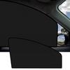 2Pcs UV Protection Car Curtain Car Sunshade Curtains Summer Protection Magnetic Window Curtain Cover Front Rear Auto Accessories