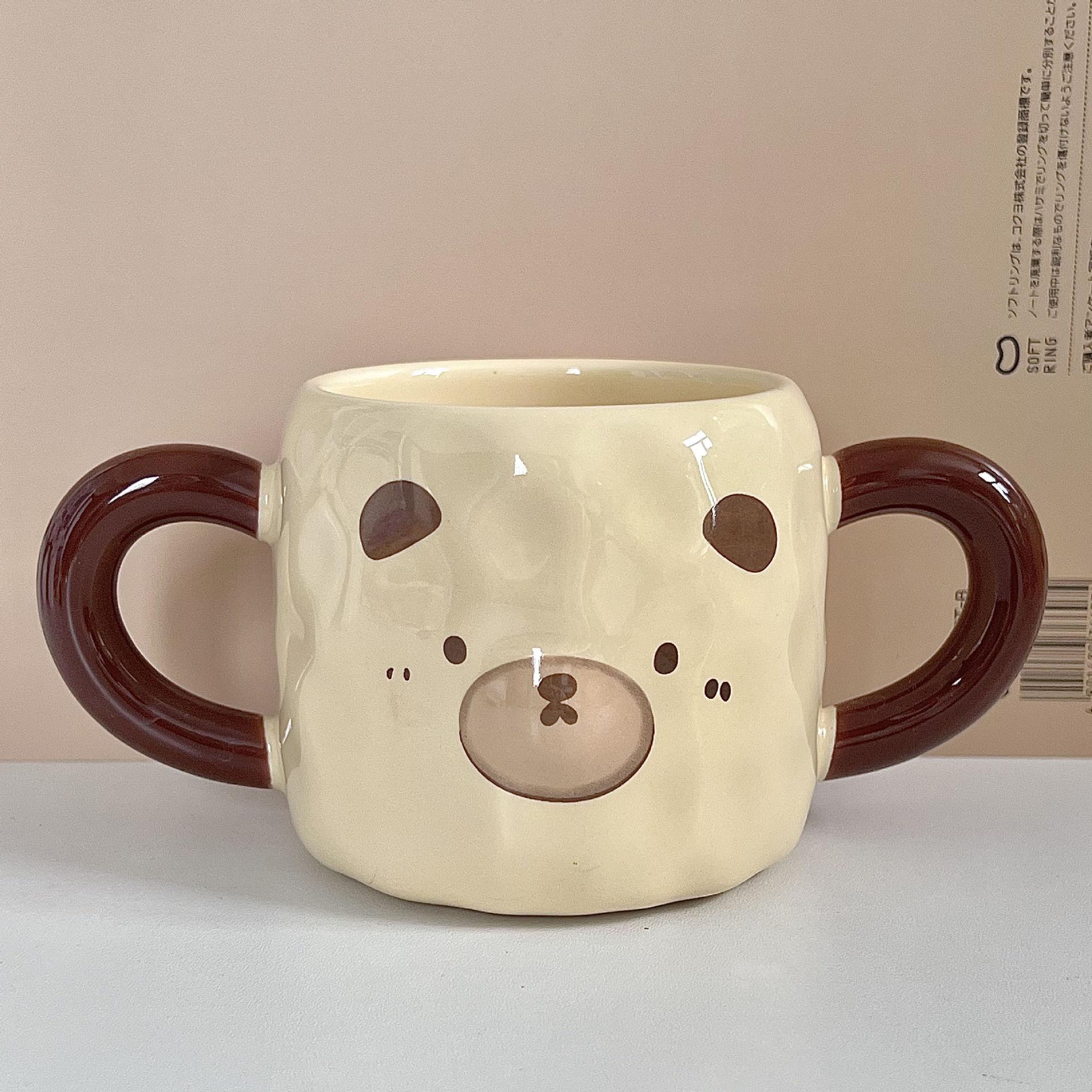 

Creative funny expression mug birthday gift for boyfriend and girlfriend ceramic cup girlfriend practical souvenir gift box 401-500ml