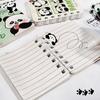 15Pcs Kawaii Cartoon Panda Spiral Notebook Cute Student Diary Journal School Memo Pad Planner Stationery Gift