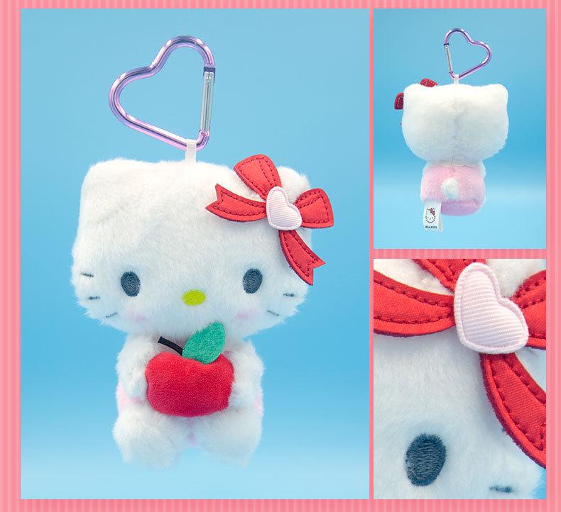 Genuine Sanrio Kuromi Hello Kitty Cinnamoroll Plush Toy Pendant
