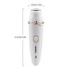 Solimpia 7-in-1 Women's Epilator and Multifunctional Hair Remover for Full-Body Use, Waterproof Shaver with Razor and Eyebrow Trimmer