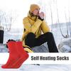 Самонагревающиеся носки 6 пар Унисекс Хлопковые Термальные Моющиеся Полынные Носки с подогревом Свободный размер для Зимы Осени