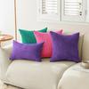 2026 Mutil Size Corduroy Pillow Cover Soft Plush Flannel Cushion Cover Fluffy Couch Pillow Case for Sofa Living Bed Room Decor