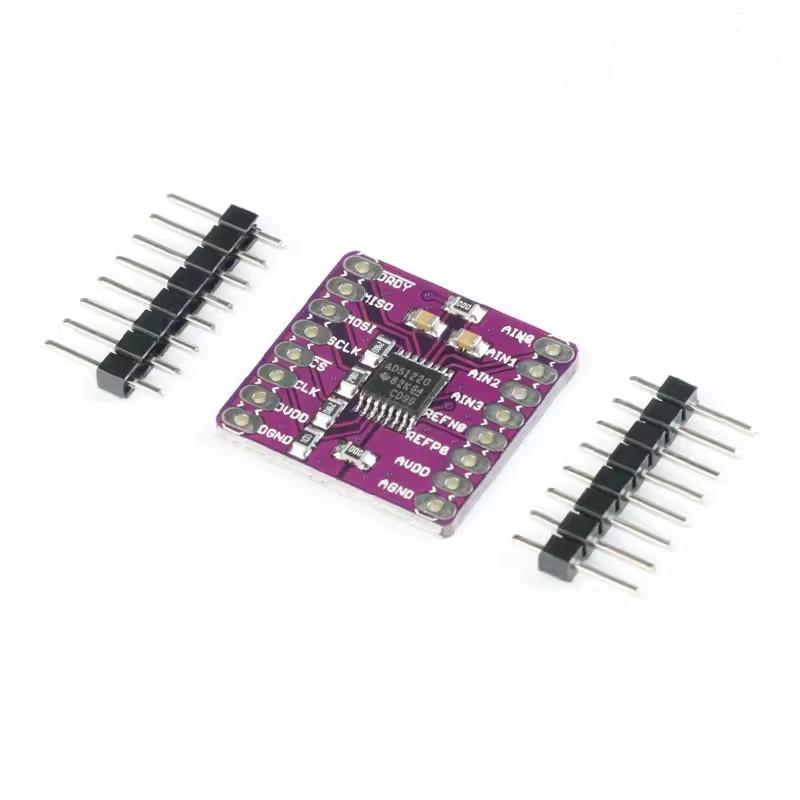

ADS1220 24-bit Low Power Analog-to-Digital Converter Module with SPI Interface